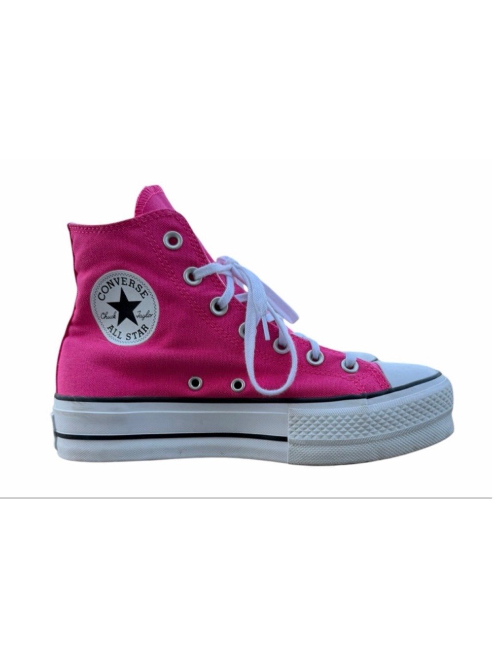 Converse Chuck Taylor All Star Lift Hi Platform Hot Pink Women’s Size 7 Shoes